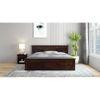 Stainfleld Sheesham Wood Queen Size Bed Non Storage Bed Walnut Finish (60 x 78 inches)