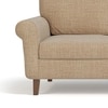 Oxford 3 Seater Fabric Sofa in Sandshell Beige Colour