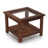Claire Coffee Table (Size: Compact, Finish: Teak)