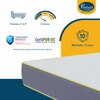Sleepables Orthopedic Memory Foam Back Support Mattress (75 x 60 in, 6 Inches)
