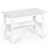 Spydercraft Spacio Modern Study Table in White Finish