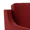 Abbey Sectional Sofa (Colour : Salsa Red, Cushion : Soft, Seater : Right Aligned 3 Seater + Right Aligned Chaise)