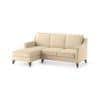 Abbey Sectional Sofa (Colour : Birch Beige, Cushion : Soft, Seater : Left Aligned 2 Seater + Left Aligned Chaise)