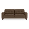 Verona Essential 3 Seater Fabric Sofa in Mocha Colour