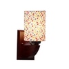 Devansh Solid Wood Electric Wall Light in Multi Colour with Multi Shade Count of 1 Light