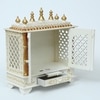 D'Dass Sheesham and Mdf Wooden Home Temple For Pooja Mandir For Home
