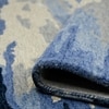 Maleah Navy Abstract Hand-Tufted Viscose 10X8 Feet Carpet