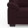 Esquel Premium 1 Seater Fabric Sofa in Deep Plum Velvet Colour