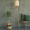 Henka Natural Handcrafted Floor Lamp