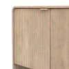 Myr Solid Mango Wood Sideboard with 3 Door in White Wash Finish