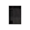 Chiyo Engineered Wood Bedside Table in Wenge Finish