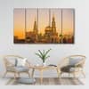 The Castle Decor Moscow Cathedral Mosque Wall Art Set of 5 27x48 Inch