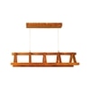Elaine 36 Brown Wooden LED Hanging Lamp
