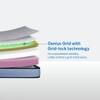 Sleepwell Ortho Genius Grid Mattress Medium Firm Orthopedic Support Double 84x47x6 Inch