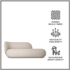 Eliteelegance Wood 2 Seater With Upholstery Non Storage Sofa In Grey Colour