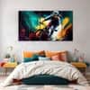 The Castle Decor Sports Art Wall Painting Wooden Framed Digital Painting 27x48 Inch (Style 2)