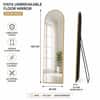 The Artment Vista Gold Arch Frame Unbreakable Floor Mirror For Home (150 X 40 CM)