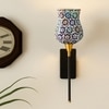Devansh Metal Electric Wall Light in Black Colour with Multi Shade Count of 1 Light
