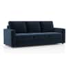 Apollo Sofa Set (Colour : Cobalt, Cushion : Hard, Back Type : Regular, Seater : 3+2+1)