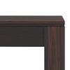 Epsilon Solid Wood Side Table in Mahogany Finish