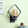 Eliante Brillia Brown Mdf Wall Light With E27 Holder In Brown Colour