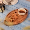 Ireka Homes Ovaload Chip and Dip Platter with Bowl
