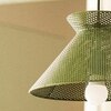 Jules Handcrafted Hanging Lamp Green