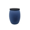 Metalsmith Metal Side Table in Blue Finish