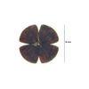 Mclaren Black Colour Engineered Wood Butterfly design without numbers wall clock by Disoo Fashion