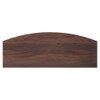 Daiki King Size Bed In Walnut Finish