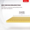 KURLON Ortho Plus Natural Latex 8 inch King High Resilience (HR) Foam Mattress (L x W: 72 inch x 70 inch)