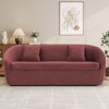 Davis Fabric Sofa (Pink)