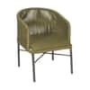 Garden Comfort Chair In Black Finish