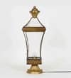Corte Brass and Glass Outdoor Light