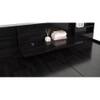 Kaito Engineered Wood Queen  Size Bed With Box Storage (Wenge Finish)