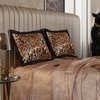 Stoa Paris Super King Size Enriched Cotton Bedsheet with 2 Pillow Covers  Size Sienna Huntress