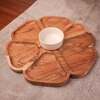 Ireka Homes FloraFeast Chip and Dip Platter with Bowl