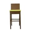Albury Wicker Table And Chair Set In Brown Dual Tone Finish