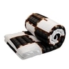 Stoa Paris Satin Comforter, 300TC Comforters for King Size Bed or King Black-White Grey