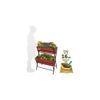 VegTrug Poppy Two Tier Ladder Planter with Blue Liner