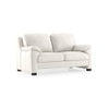 Farina 2 Seater Half Leather Sofa in White Colour