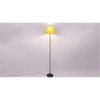 River Yellow Cotton shade with Iron floor lamp