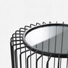 Black Metal Side Table in Black Colour