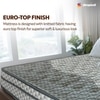Sleepwell Ortho Pro Spring, Euro Top Finish, 3-zone pocket 8 inch Queen Pocket Spring Mattress (L x W: 84 inch x 66 inch)