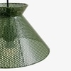 Jules Handcrafted Hanging Lamp Green