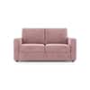 Apollo 2 Seater Fabric Sofa in Desert Rose Colour