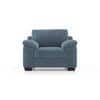 Esquel Essential 1 Seater Fabric Sofa In Ocean Weave