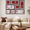 The Castle Decor Traditional Warli Art Wall Painting Set of 8 Design 3