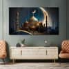 The Castle Decor Islamic Wall Painting Wooden Framed 27x48 Inch (Style 3)