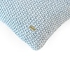 Moss Marld Alise Blue  And Grey Melange Cushion Cover 16X16  Inches